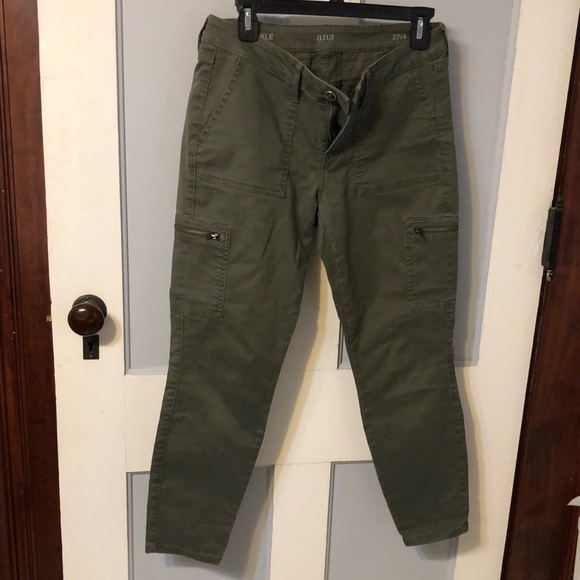 a.n.a Pants & Jumpsuits Olive Green Cargo Pants Poshmark